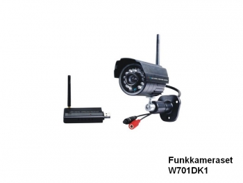 Funk Kamera System digital, USB-Receiver + Kamera (W701DK1)