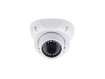 CCTV Dome Überwachungskamera, 800 TVL, SONY CMOS, 30m IR, 2.8-12mm Vario Objektiv (LIRDSSM)