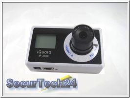 IP-Kamera iGuard IP-310E (indoor): Objektiv wechselbar !