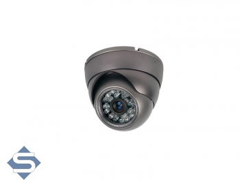 CCTV Dome berwachungskamera, 420TVL, 3.6mm Objektiv, 20m IR (LIRDBSL)