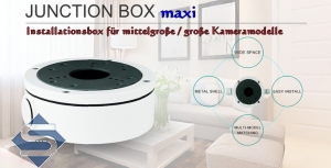 LONGSE Installationsbox / Junction Box maxi fr mittlere und groe berwachungskameras und IP-Kameras