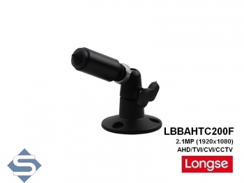 LONGSE LBBAHTC200F, 3.7mm Objektiv, 2.1MP (1920x1080), Minikamera, AHD/CVI/TVI + CCTV berwachungskamera