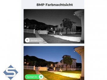 REOLINK TrackMix WIFI, 6x Hybrid Zoom, 2,4/5GHz WLAN, Dual Objektiv, Outdoor, 4K / 8MP (3840 x 2160), PTZ 355 / 90, 30m Infrarot + farbige Nachtsicht, 2 Wege Audio, Auto Tracking, IP berwachungskamera