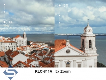 REOLINK RLC-811A, 8MP/4K (3840 x 2160), 30m Infrarot + farbige Nachtsicht, POE, 5x optischer Zoom, 2 Wege Audio, IP67, IP berwachungskamera