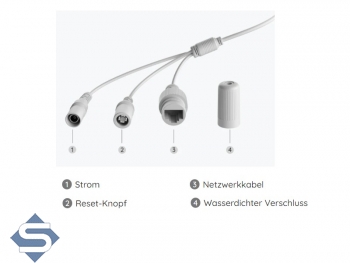 REOLINK RLC-811A, 8MP/4K (3840 x 2160), 30m Infrarot + farbige Nachtsicht, POE, 5x optischer Zoom, 2 Wege Audio, IP67, IP berwachungskamera