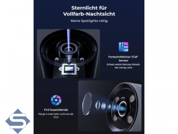 REOLINK CX410 POE, 4MP/2K (2560 x 1440), ColorX Vollfarb-Nachsicht, 4mm Objektiv, 2 Wege Audio, IP67, IP berwachungskamera