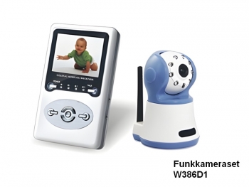 Babyphone digital Video und Ton, Nachtsicht (W386D1)