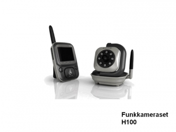Funkkameraset digital,  Video + Ton,  TFT Empfänger (H100)